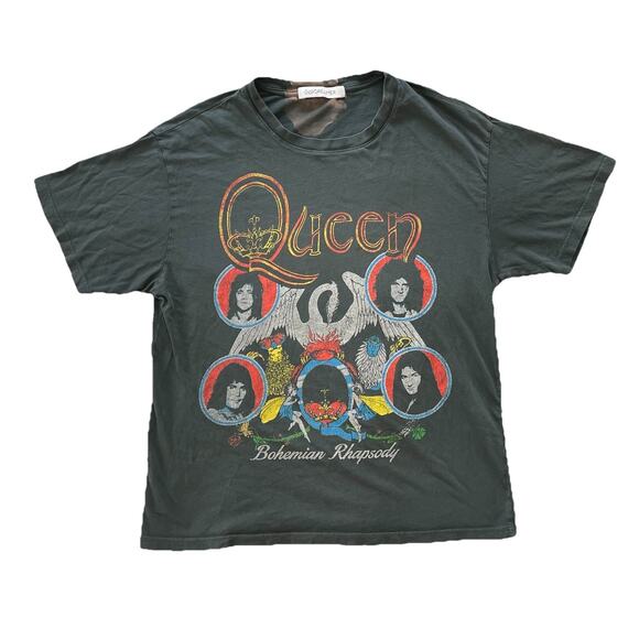 Queen Daydreamer LA Rock Band Grunge USA Black Gray Graphic Shirt Women’s XS - Picture 1 of 9